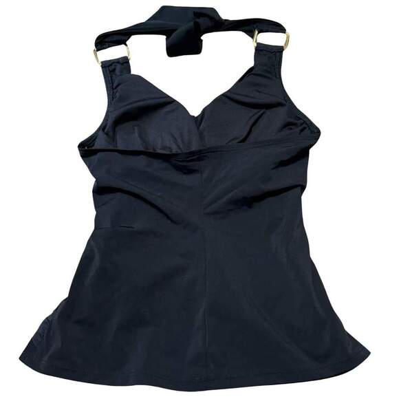 SPANX Let's Go Slimming Whittle Waistline Draped Tankini Swim Bathing Suit NWT 6 - Picture 4 of 7